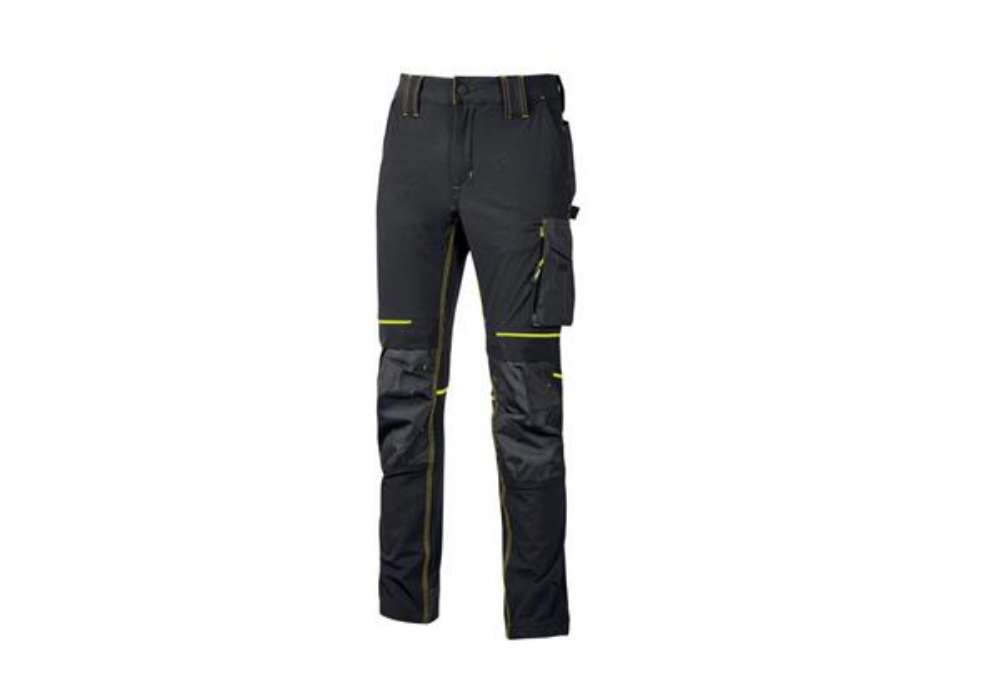 Immagine di Pantalone da lavoro U-Power ATOM Black Carbon - taglia M PE145BC-M