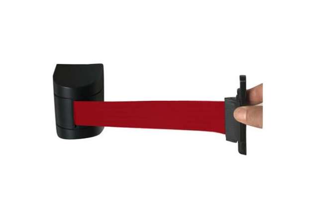 Immagine di Blocchetto a muro con nastro retraibile Printex 5x110 cm - acciaio - BP/250-ANR