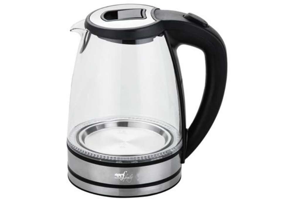 Immagine di Bollitore cordless in vetro Melchioni Family MR BOIL - 1,7 LT 118360027