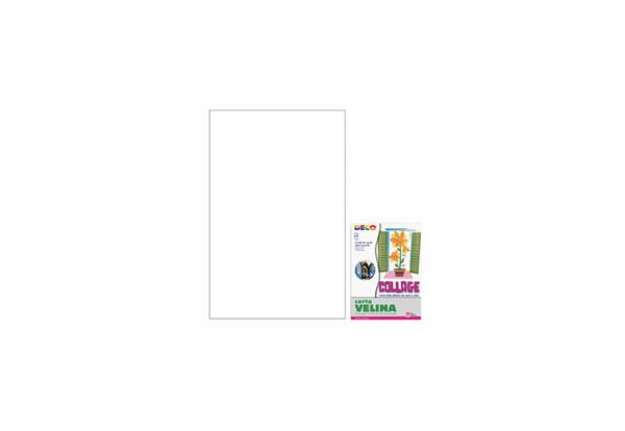 Immagine di Carta velina 50x76 cm - busta 24 fogli - 20 g/m² Deco bianco 05310