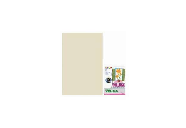 Immagine di Carta velina 50x76 cm - busta 24 fogli - 20 g/m² Deco avorio 12087