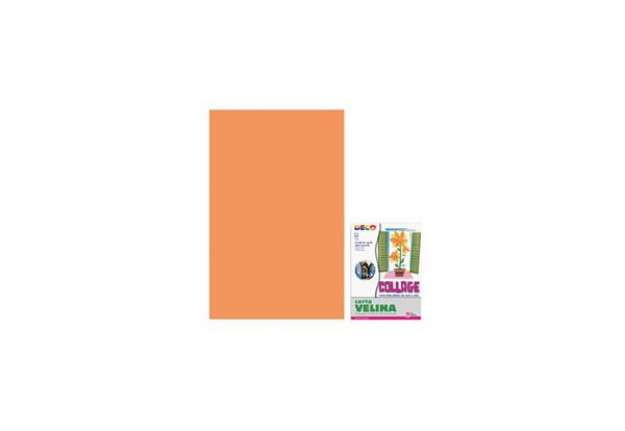 Immagine di Carta velina 50x76 cm - busta 24 fogli - 20 g/m² Deco arancio 05312