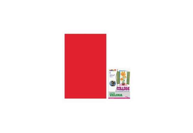 Immagine di Carta velina 50x76 cm - busta 24 fogli - 20 g/m² Deco rosso 05313