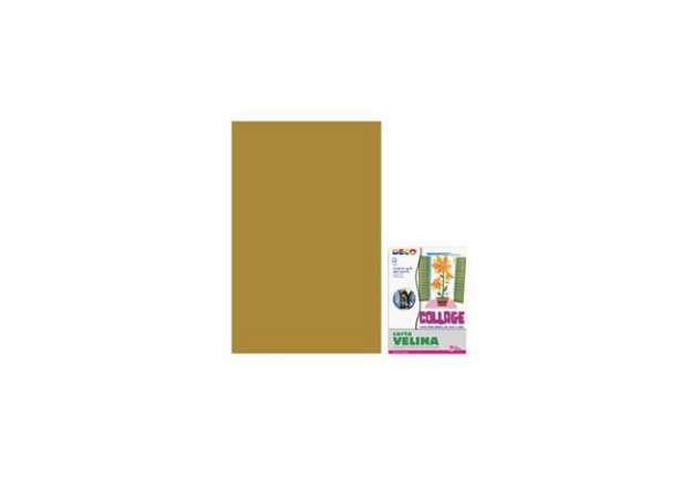 Immagine di Carta velina 50x76 cm - busta 24 fogli - 20 g/m² Deco marrone 05320
