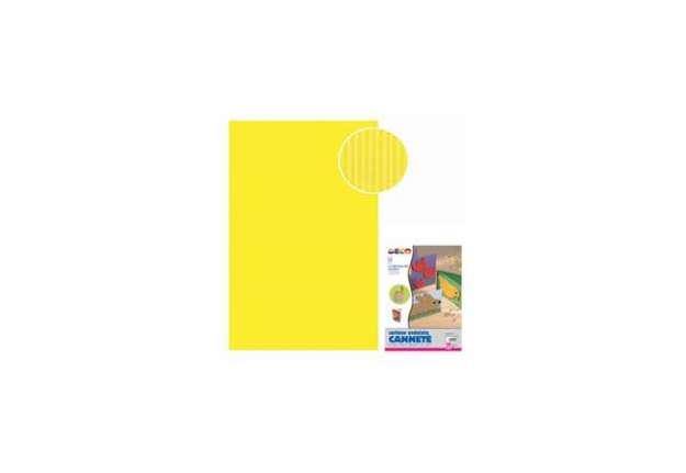 Immagine di Cannetè - 50x70 cm - busta 10 fogli - 230 g/m² Deco giallo 2206/4