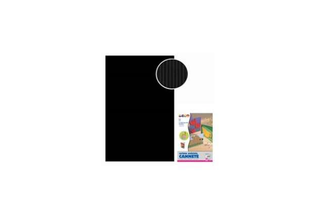 Immagine di Cannetè - 50x70 cm - busta 10 fogli - 230 g/m² Deco nero 2206/7