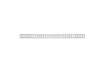 Immagine di Spitali metalliche a 34 anelli GBC WireBind 8 mm A4 argento - fino a 70 fogli - conf. 100 pezzi - RG