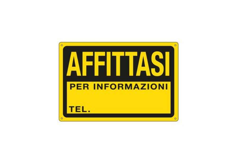 Immagine di Cartello informativo 30x20 cm Cartelli Segnalatori ''Affittasi'' 3345P