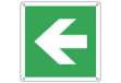 Immagine di Cartello d'emergenza 12x12 cm Cartelli Segnalatori ''Freccia a destra/sinistra'' E15104K