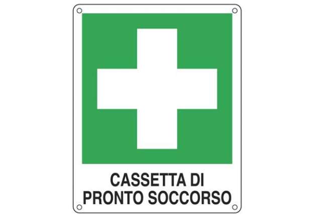 Immagine di Cartello d'emergenza 25x31 cm Cartelli Segnalatori ''Cassetta pronto soccorso'' E20114X