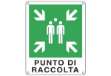 Immagine di Cartello d'emergenza 25x31 cm Cartelli Segnalatori ''Punto di raccolta'' E20153X
