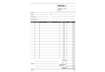Immagine di Fatture ad 1 aliquota blocco di 50/50 copie autoricalcanti data ufficio 21,5x14,8 cm - DU1641C0000