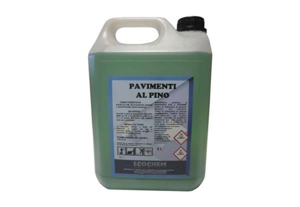 Immagine di Detergente pavimenti al pino senza risciacquo Ecochem 5 lt FLY0006L005A934