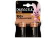 Immagine di Batterie alcaline Duracell Plus100 mezza torcia C - MN1400 - blister da 2 - DU0301