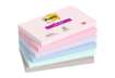 Immagine di Foglietti Post-it® Super Sticky Soulful conf. 6 blocchetti da 90 ff - 76x127 mm - 655-6SS-SOUL