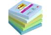 Immagine di Foglietti Post-it® Super Sticky Oasis - conf. 5 blocchetti da 90 ff 76x76 mm - 654-5SS-OAS