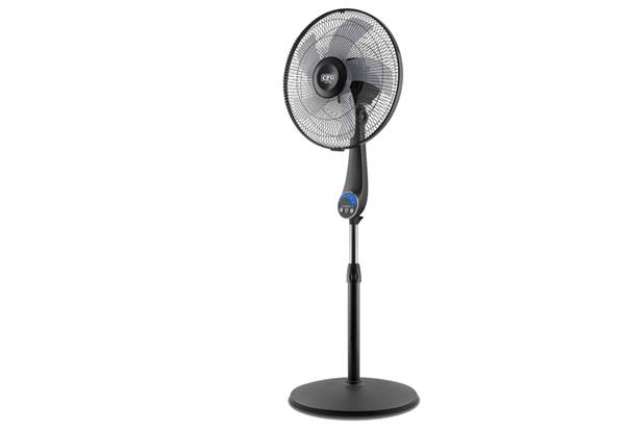 Immagine di Ventilatore Quiet 40 - da terra - con telecomando e pannello di controllo - 50 W - diametro 40 cm -