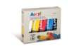 Immagine di Colore acrilico fine Primo H&P 75 ml - Conf. 5 tubetti colori primari assortiti 421TATM5