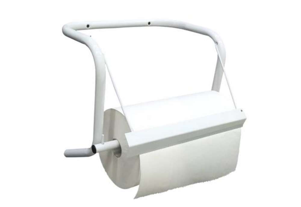 Immagine di Portarotolo industriale in metallo Hylab Ø 40 cm bianco 4098/MSV