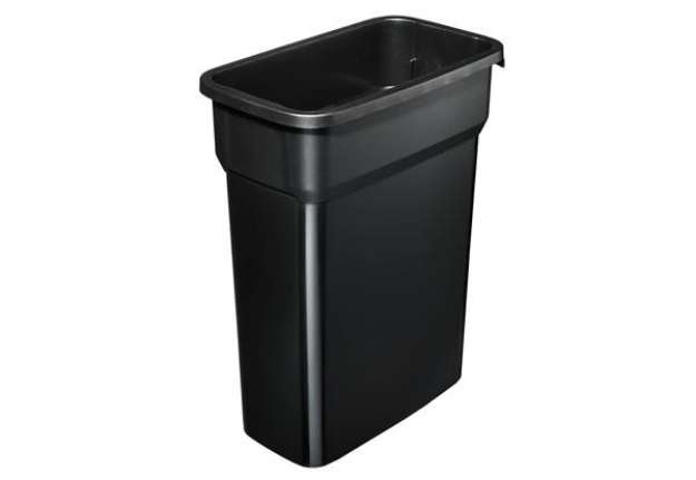 Immagine di Cestino Rotho Selecto slim 55 lt - antracite F800030