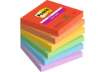 Immagine di Foglietti Post-it® Super Sticky Playful conf. 6 blocchetti da 90 ff - 76x76 mm - 654-6SS-PLAY