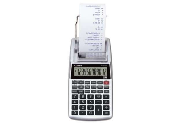 Immagine di Canon - Calcolatrice scrivente P1-DTSC - Grigio - 2304C001