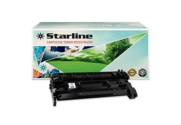 Immagine di Starline - Toner Ricostruito - per HP 59A - Nero - CF259A - 3.000 pag