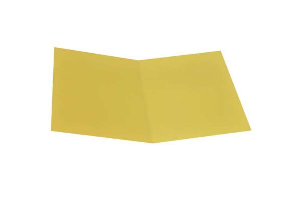 Immagine di Cartellina semplice - 200 gr - A4 - cartoncino bristol - giallo sole - Starline - conf. 50 pezzi