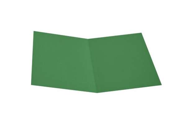 Immagine di Cartellina semplice - 200 gr - cartoncino bristol - verde - Starline - conf. 50 pezzi