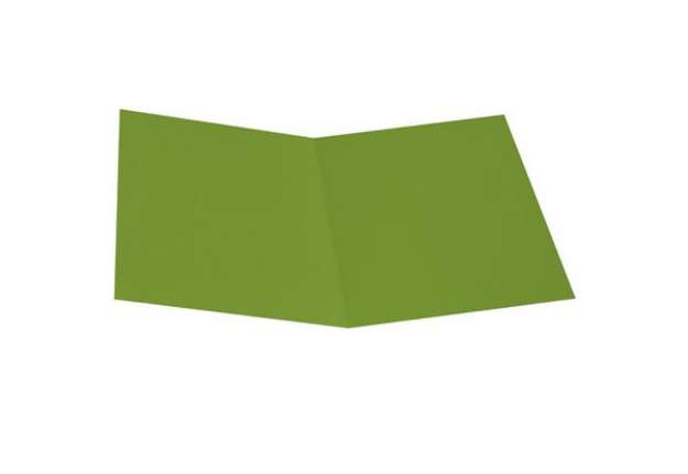 Immagine di Cartellina semplice - 200 gr - cartoncino bristol - verde nilo - Starline - conf. 50 pezzi