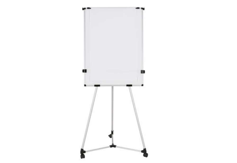 Immagine di Portablocco magnetico Earth Kyoto - 70 x 100 cm - con base mobile, kit rotolo e bracci estensibili -