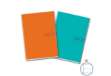 Immagine di Maxi quaderno A4 copertina 200 gr/mq - 20+1 ff 80 gr/mq Colorclub C con margine - 5715