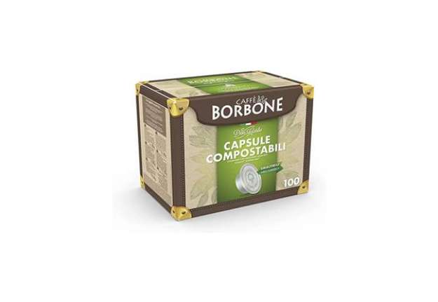Immagine di Capsule compatibili e compostabili Don Carlo Oro Caffe Borbone conf. 100 pz - AMCOMPOSTABORO100N