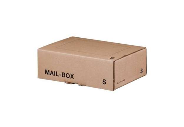 Immagine di Scatole postali avana 249x175x79 mm - conf. 20 pz Bong misura S 212101120