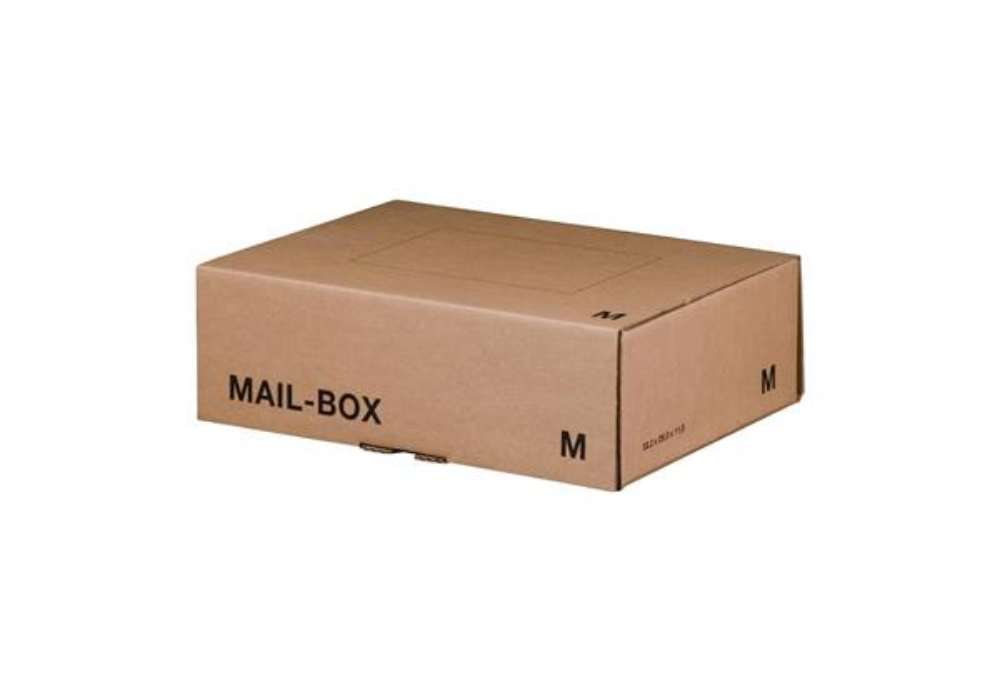 Immagine di Scatole postali avana 331x241x104 mm - conf. 20 pz Bong misura M 212101220