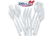 Immagine di Coltelli magnum Compact trasparenti in polistirene conf. 50 pz Dopla Reusable 180 mm - 3438