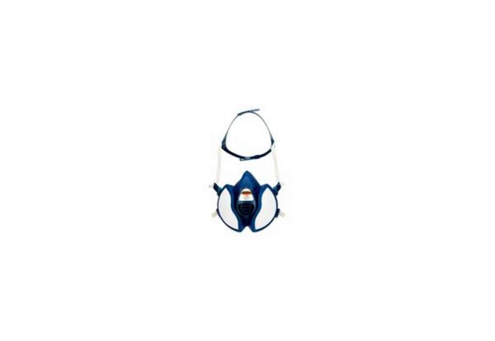 Immagine di Respiratore con semimaschera 3M FFA2P3 blu 4255