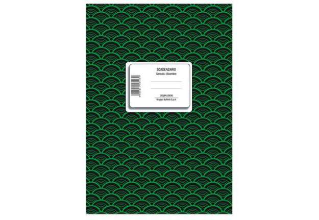Immagine di Registro scadenziario spiralato Gennaio/Dicembre - 10 pagine per mese - 24 x 17 cm - 2016N1363 - Dat