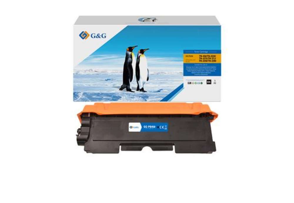 Immagine di G&G - Toner  Compatibile per Brother HL-2130/2132/2240/2240D/2250DN/2270DW-Nero-2.600 pag