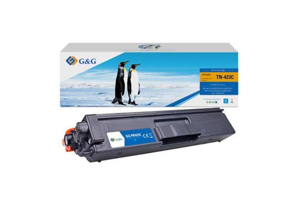 Immagine di G&G - Toner compatibile per Brother HL-L8260CDW/HL-L8360CDW/DCp-L8410CDW - Ciano - 4.000 pag