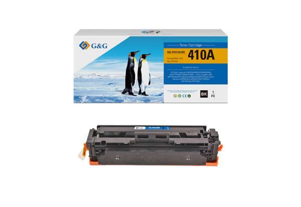 Immagine di G&G - Toner Compatibile per Hp CF410A- Nero - 2.300 pag