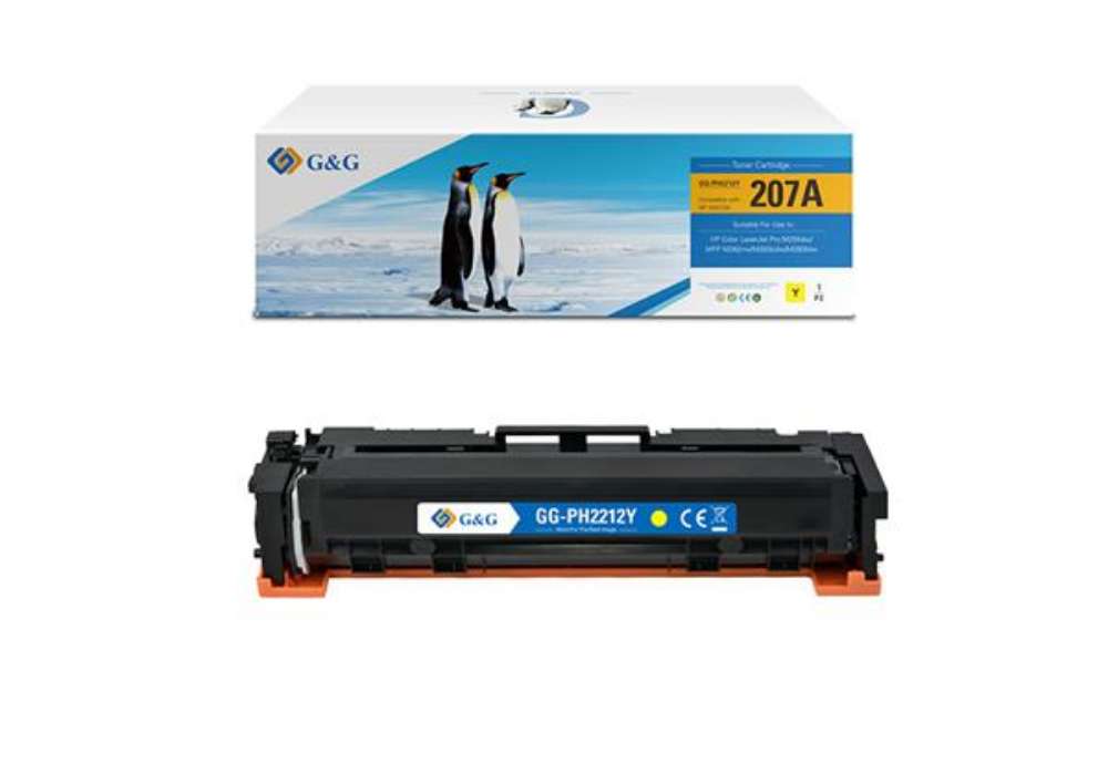 Immagine di G&G - Toner Compatibile per Hp W2212A - Giallo - 1.250 pag