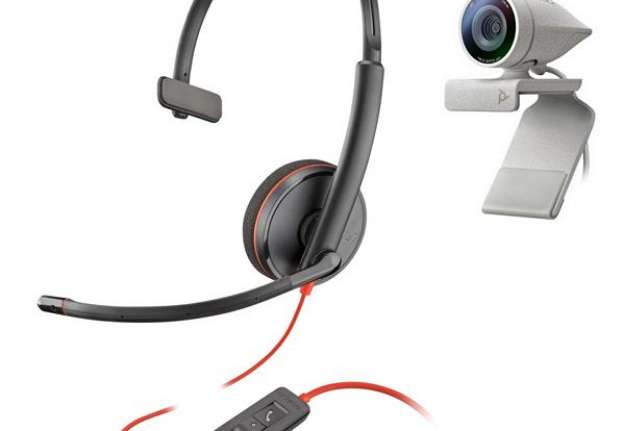 Immagine di Webcam Studio P5+Cuffia BW 3210 - 2200-87120-025 - Poly