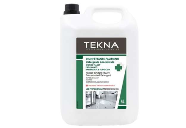 Immagine di Disinfettante detergente - per pavimenti - concentrato - 5 lt - Tekna