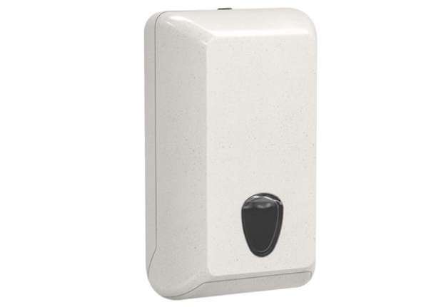 Immagine di Dispenser per carta igienica interfogliata Woodplastic - piegati a V e Z - 300 x 132 x 170 mm - 550/