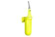 Immagine di Portascopino da parete Skin - 386 x 113 x 93 mm - giallo fluo - Mar Plast