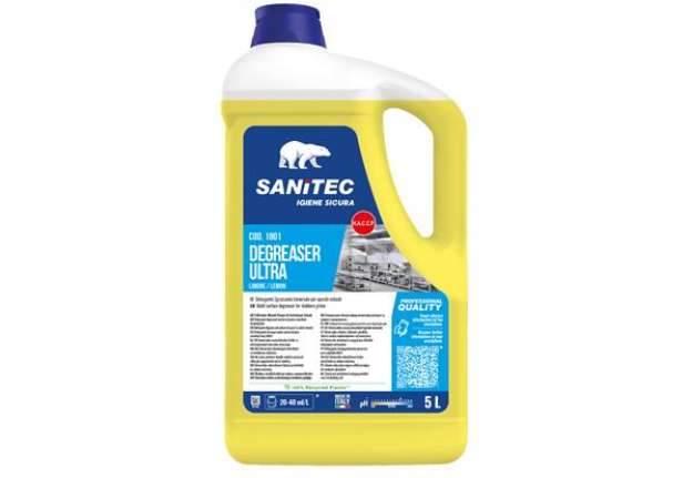 Immagine di Sgrassante universale ultra - 5 L - limone - Sanitec