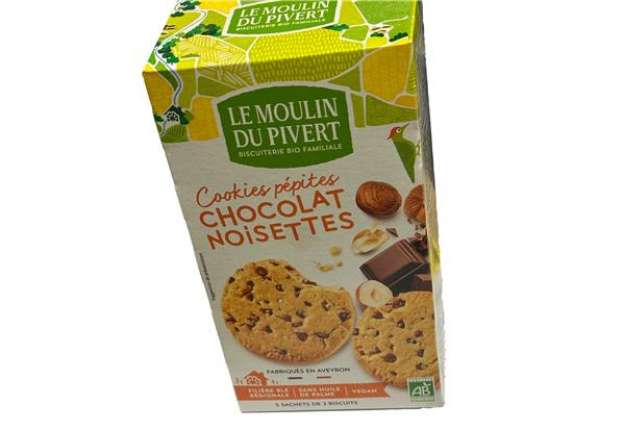 Immagine di Cookies cioccolato e nocciola - 175 gr - Le moulin du privert