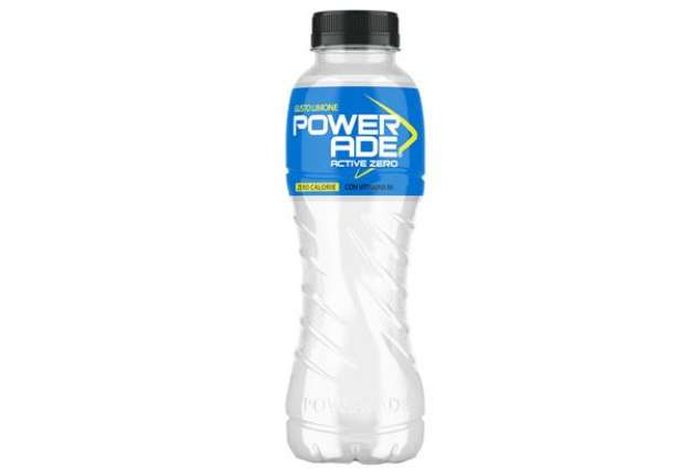 Immagine di Powerade - in bottiglia - 500 ml - gusto active zero lemon