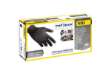 Immagine di Guanti in nitrile N81 - tg L - nero - Reflexx - conf. 100 pezzi